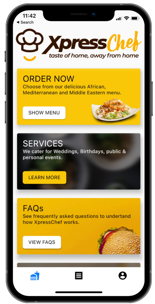 Xpress Chef Winnipeg App